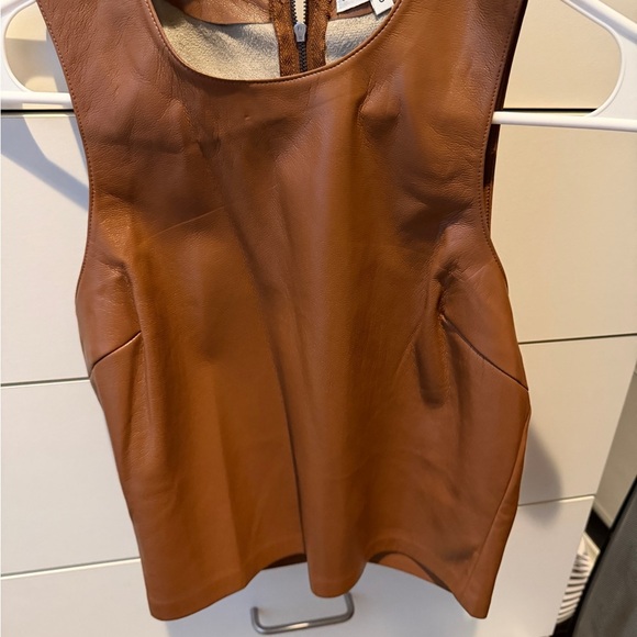 Good American Vegan Leather Tank - Picture 3 of 5